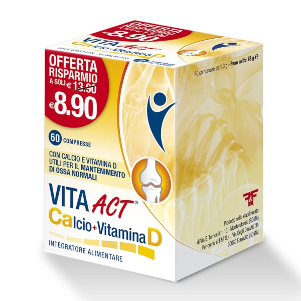 VITA ACT Calcio+Vit.D 60Compresse