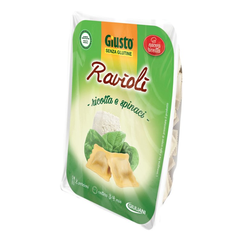 GIUSTO S/G Pasta Rav.Ric/Spin.