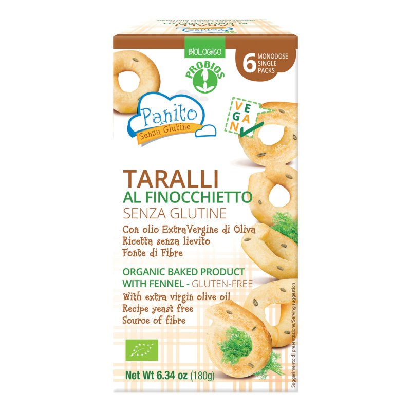 PANITO Taralli Finocch.180g