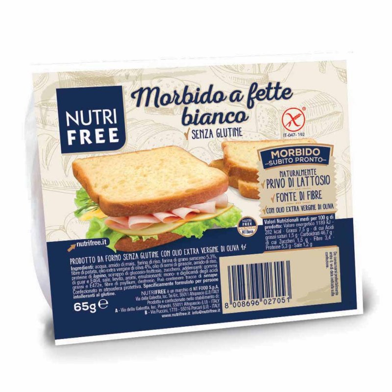 NUTRIFREE Morbido Fette Bianco