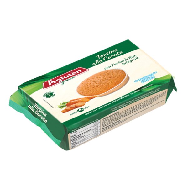 AGLUTEN Tortina Carota 160g