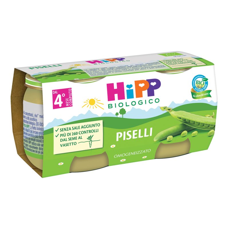 OMO HIPP Piselli 2x80g