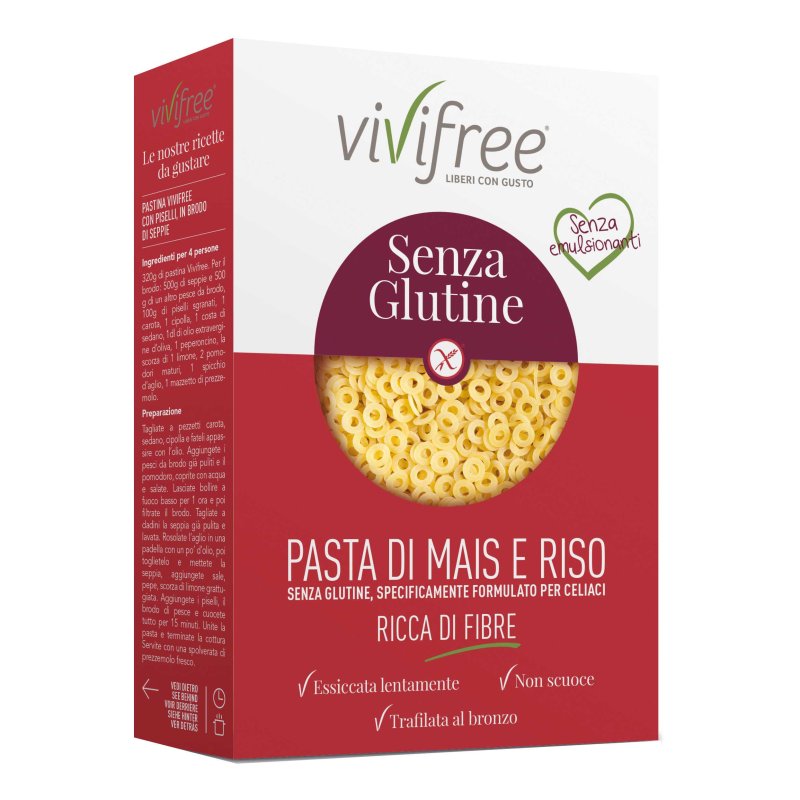 VIVIFREE Pasta Anellini 250g