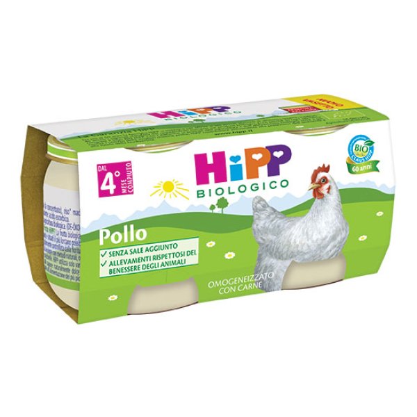 OMO HIPP Bio Pollo 2x80g*