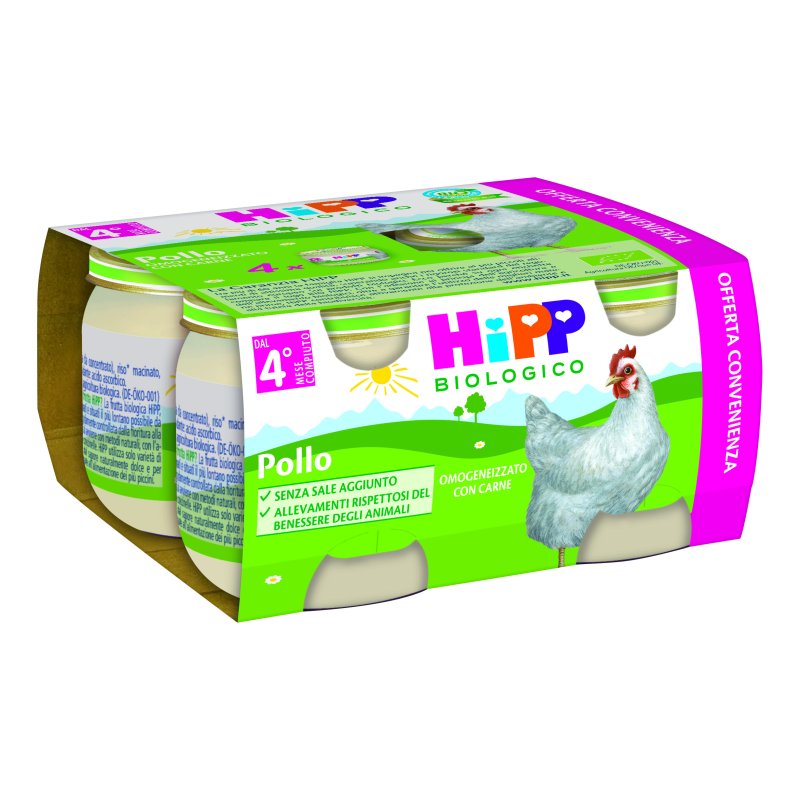 OMO HIPP Bio Pollo 4x80g