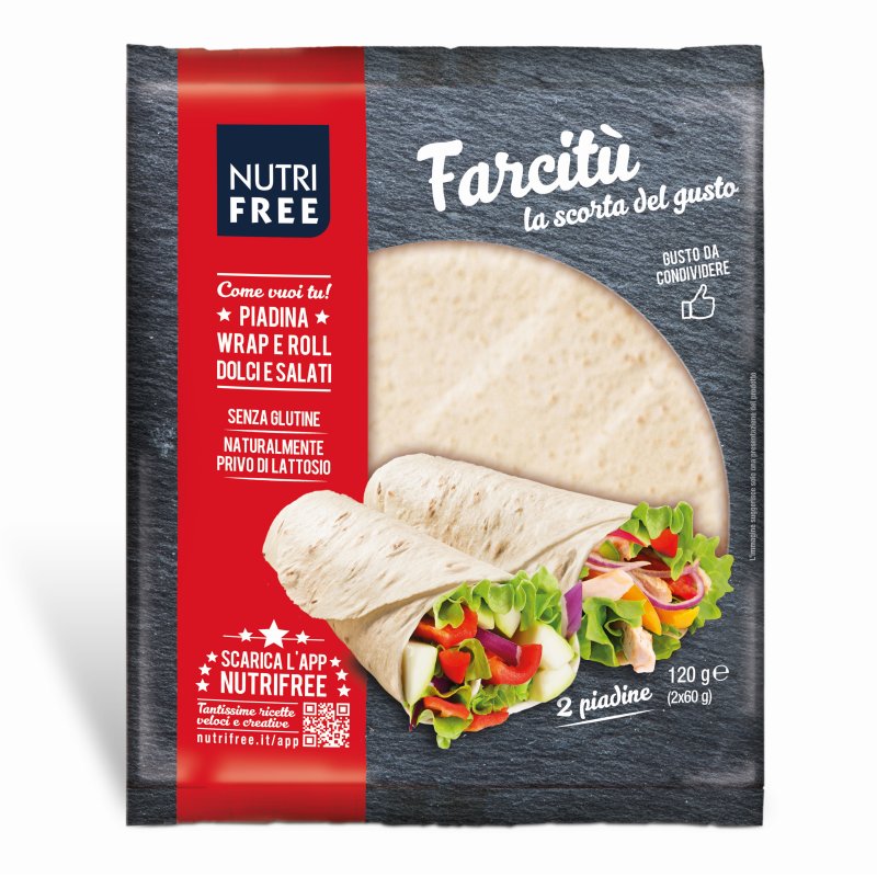 NUTRIFREE Farcitu'2 Piadine60g