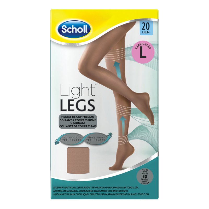 SCHOLL Collant LightLegs 20 DEN Carne L