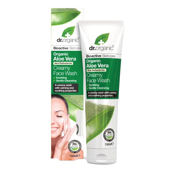 DR ORGANIC Aloe Face Wash150ml