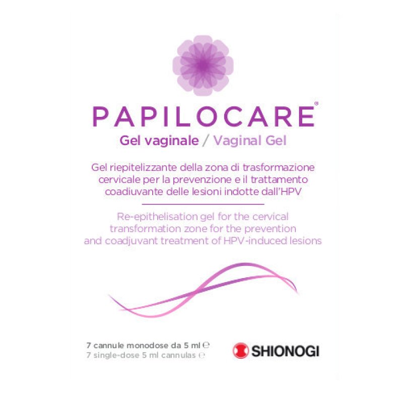 PAPILOCARE Gel Vaginale 7 Cannule 5 ml