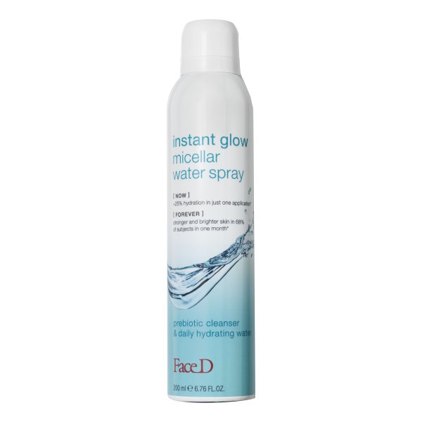 FaceD Instant Glow Micellar Water Spray ...