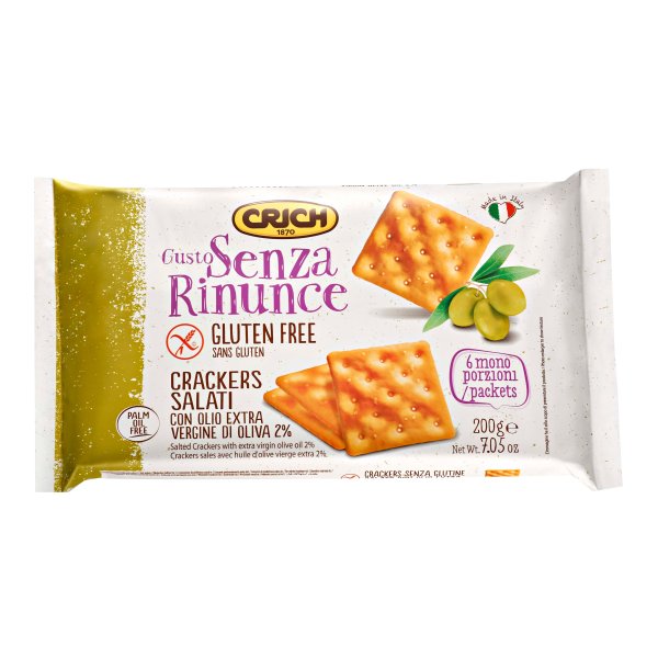 GIUSTO S/Rinunce Crackers 200g