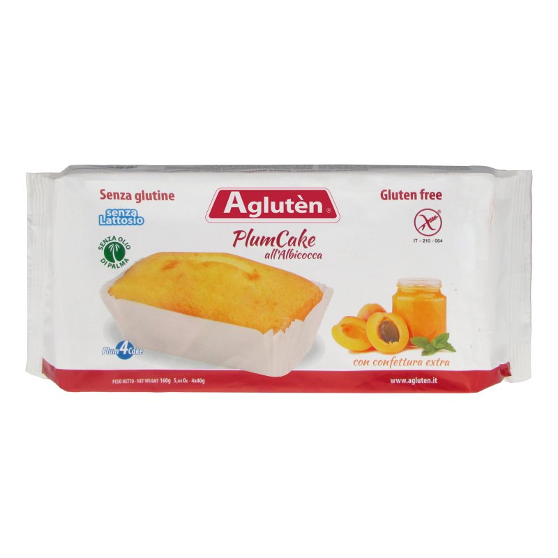 AGLUTEN Plum Cake Alb.160g