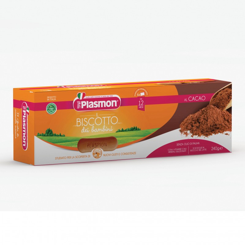 PLASMON Bisc.Cacao 240g