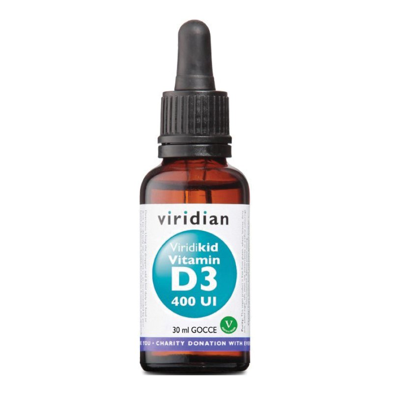 VIRIDIAN Vit.D3  400UI 30ml