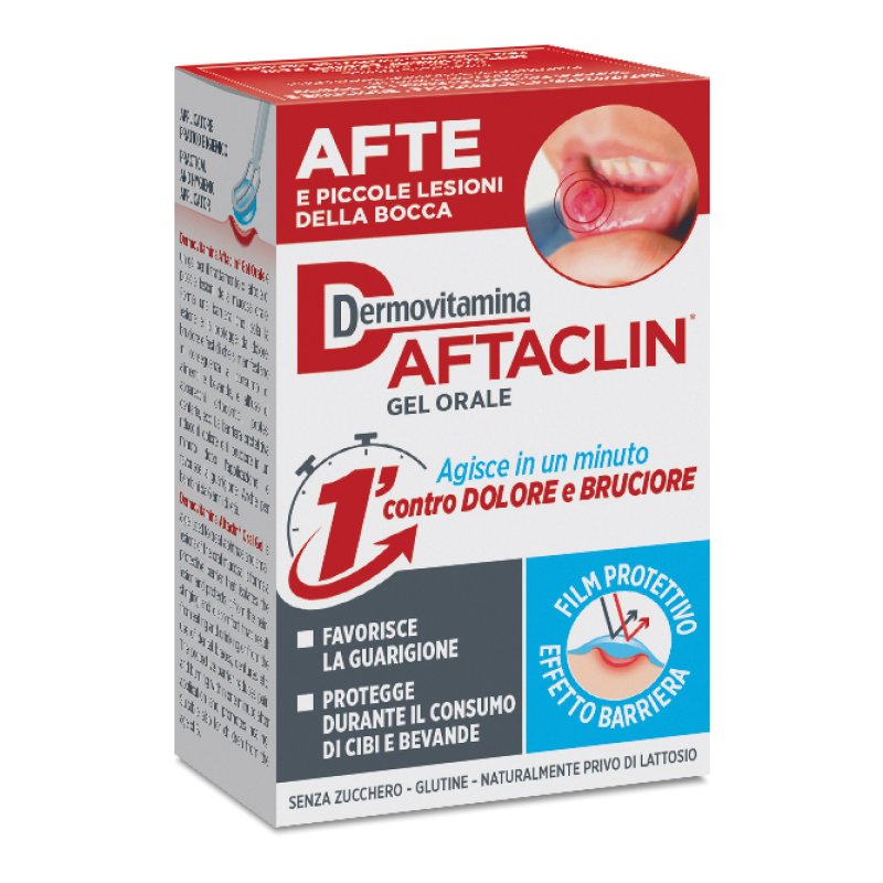 DERMOVITAMINA Aftaclin Gel 7ml