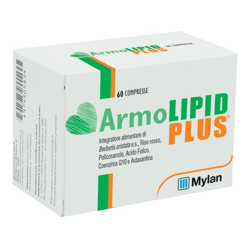 ArmoLIPID PLUS - Integratore alimentare per il controllo del colesterolo - 60 compresse