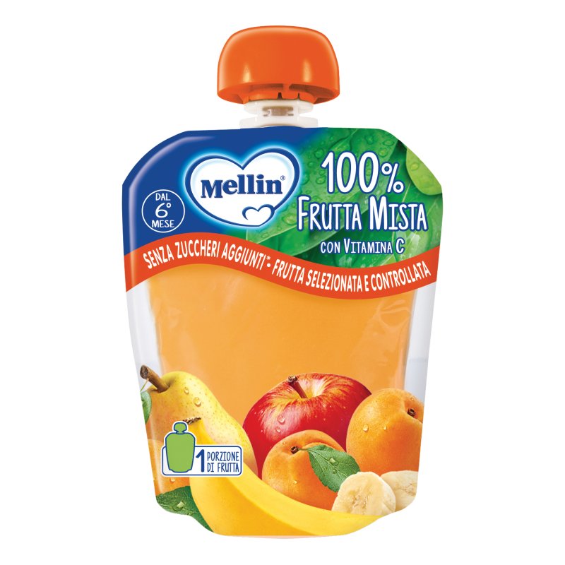 MELLIN 100% Frutta Mista 90g