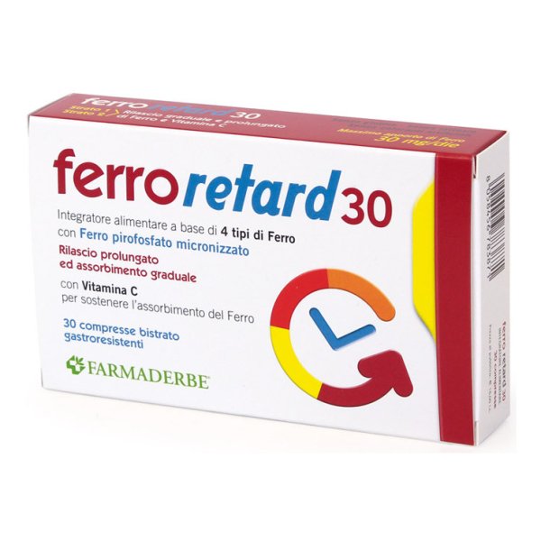 FERRO RETARD 30 Compresse FDB