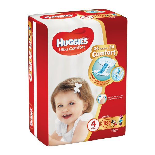 HUGG.U-Comf.Base4(7-18Kg)18pz