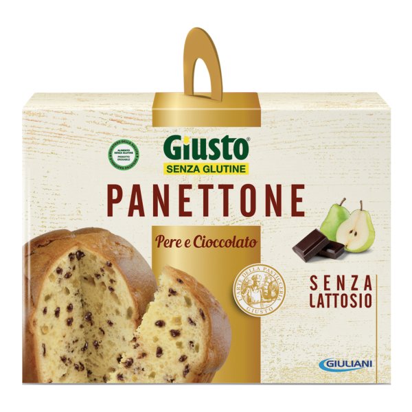 GIUSTO S/G Panett.Pe/Cioc.500g