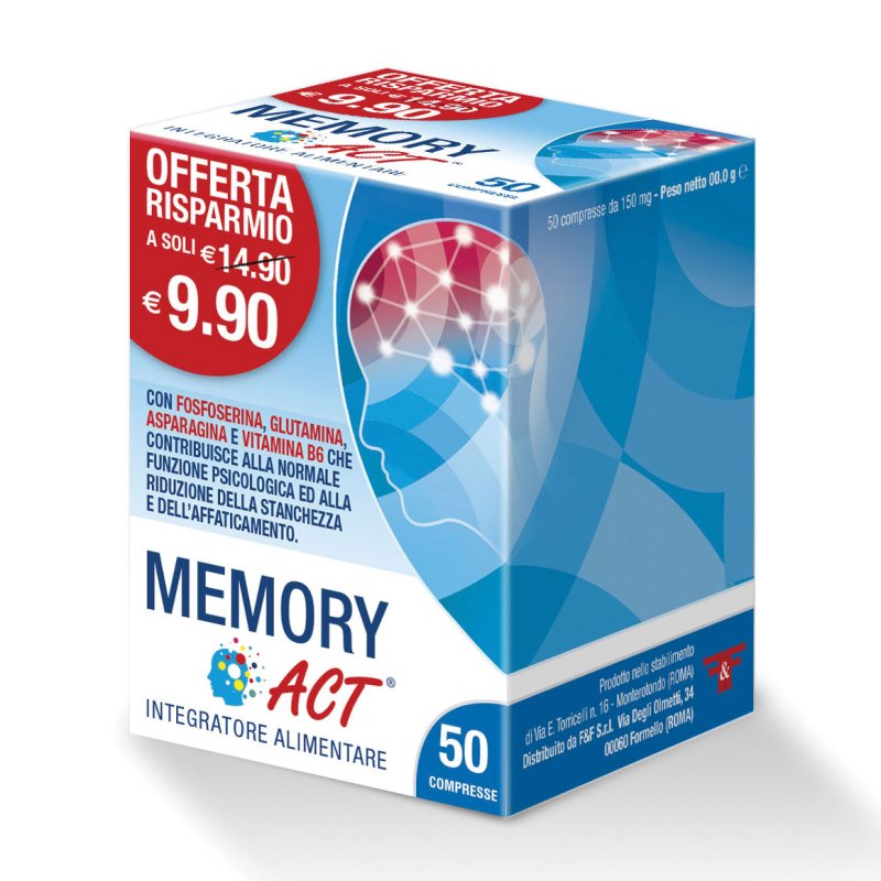 MEMORY ACT 50 Compresse