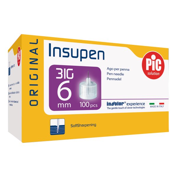 INSUPEN OR 31g 6mm 100 Aghi