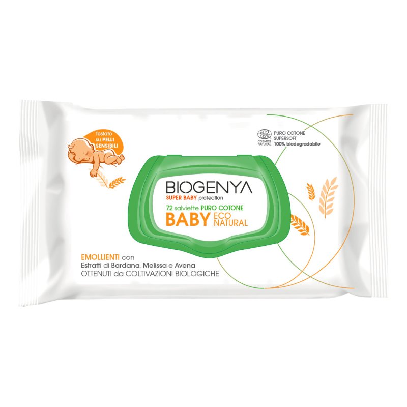 BIOGENYA Salv.Baby Cot.72pz