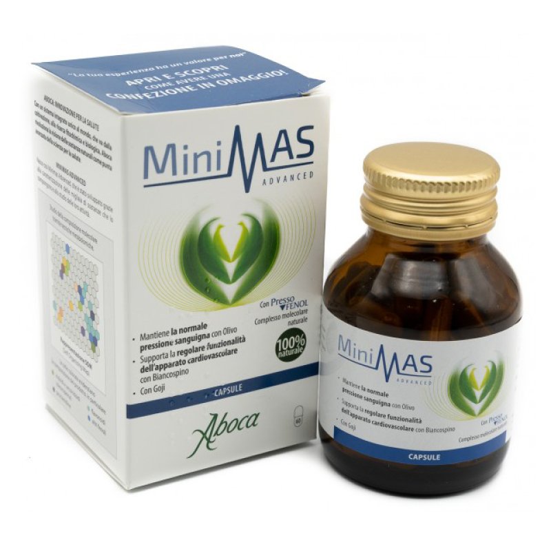 MiniMAS ADVANCED - Integratore alimentare per il benessere cardiovascolare - 60 capsule