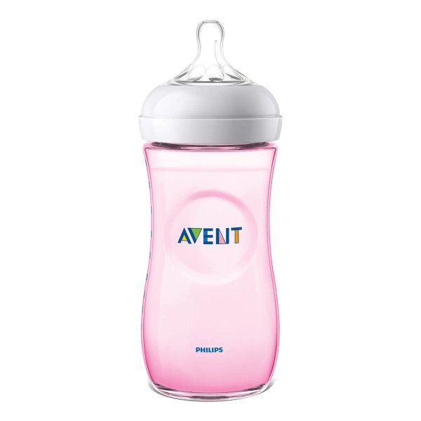 AVENT Bib.Natural Rosa*330ml