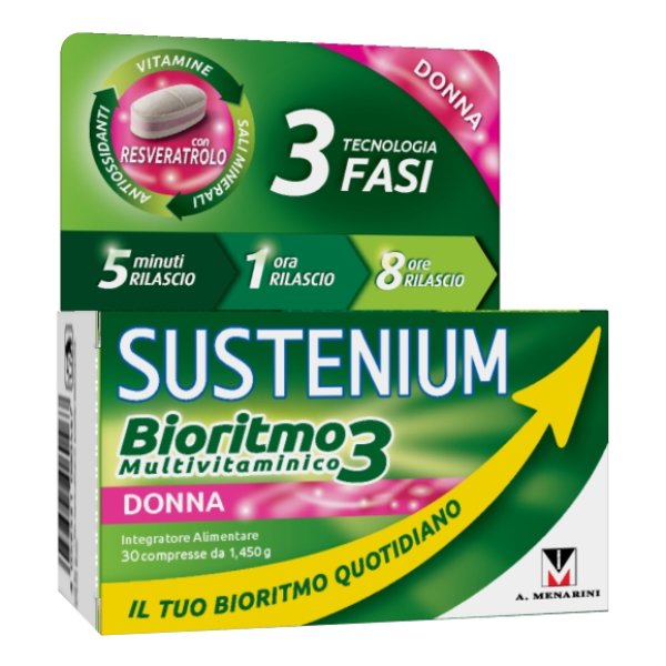 Sustenium Bioritmo 3 Donna - Integratore...