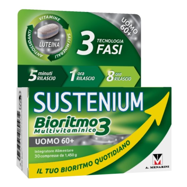 Sustenium Bioritmo 3 Uomo 60+ - Integrat...