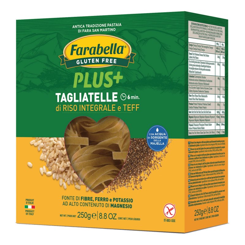 FARABELLA Pasta Tagliat.Teff