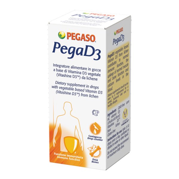 PEGA D3 Gocce 20ml        PEGASO