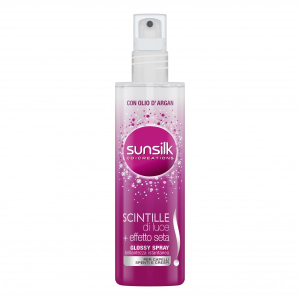 SUNSILK GLOSSY SCINT LUCE 200ML SP