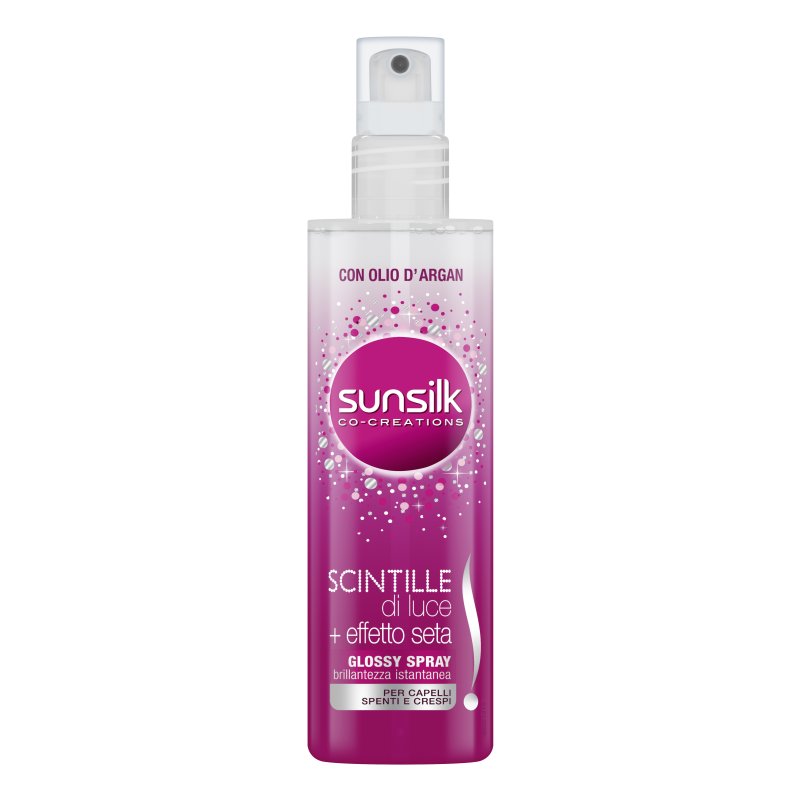 SUNSILK GLOSSY SCINT LUCE 200ML SP