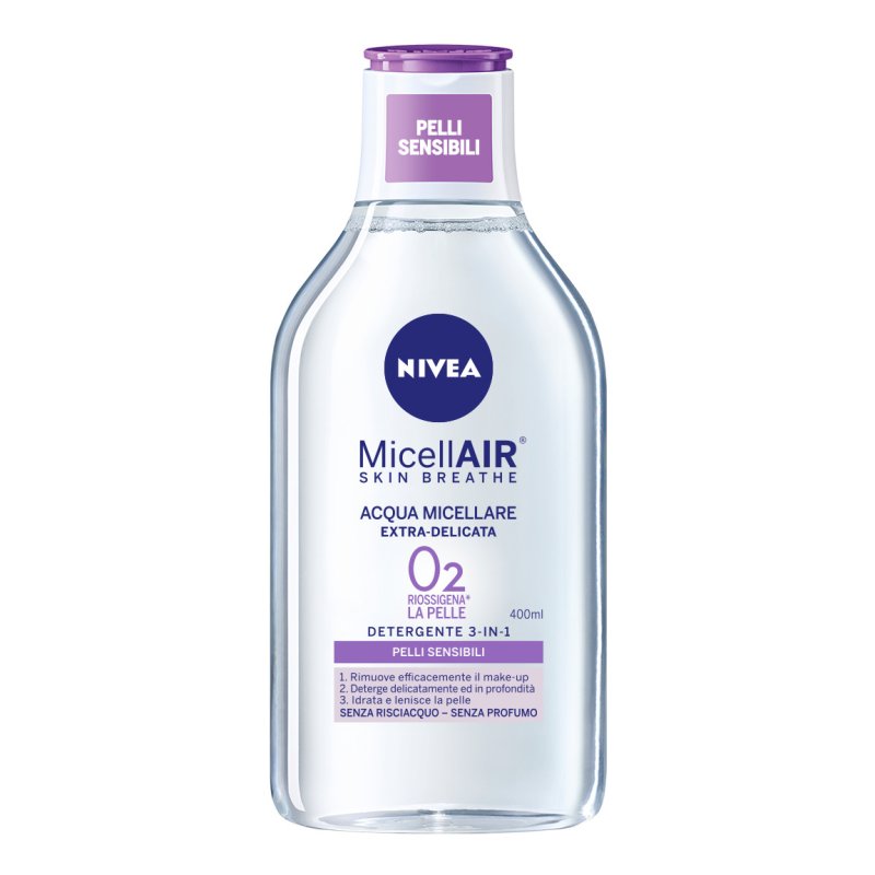 NIVEA A/MICELLARE SENSITIVE 400 ML