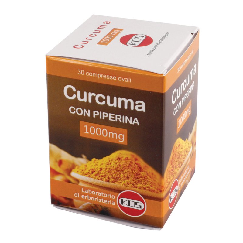 CURCUMA+PIPERINA 30Compresse 1g KOS