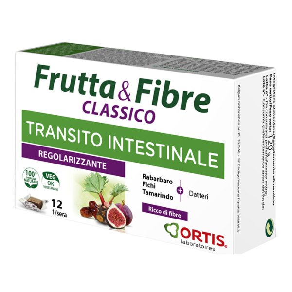 FRUTTA&FIBRE 12 Cubi*120g