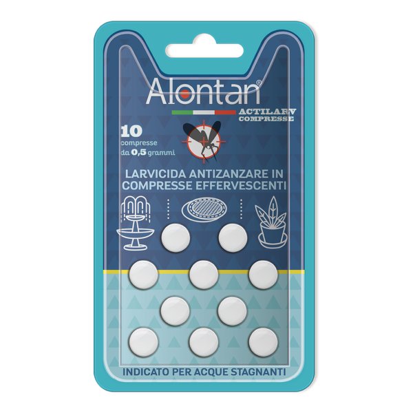 ALONTAN Actilarv 10Compresse 0,5g