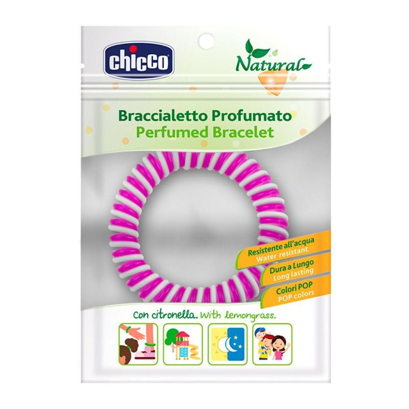 Chicco Zanza Bracciale Antizanzara in Plastica 1 pezzo