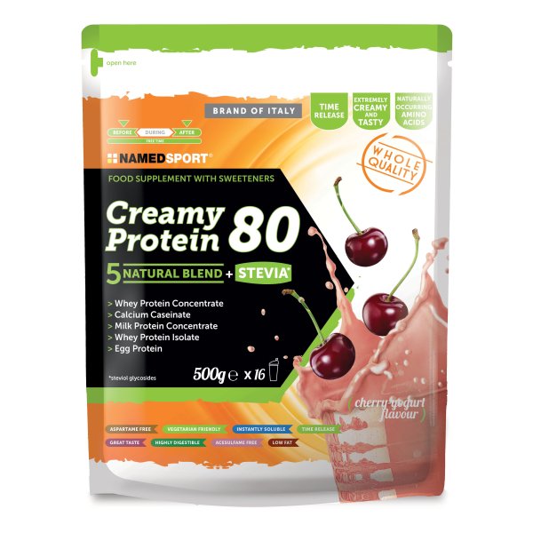 CREAMY PROT.80 Cherry Yog.500g