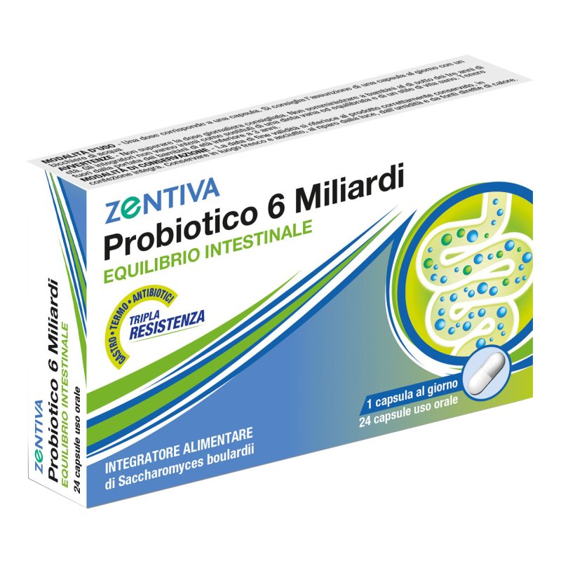 PROBIOTICO 6MLD 24 Capsule ZTV