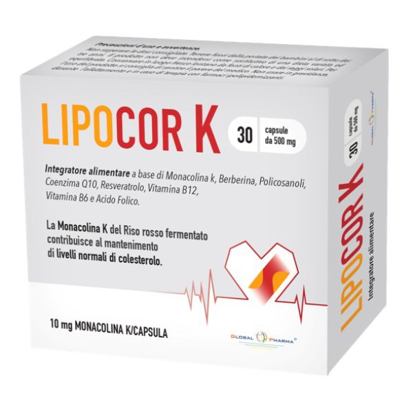 LIPOCOR K 30 Capsule 500mg