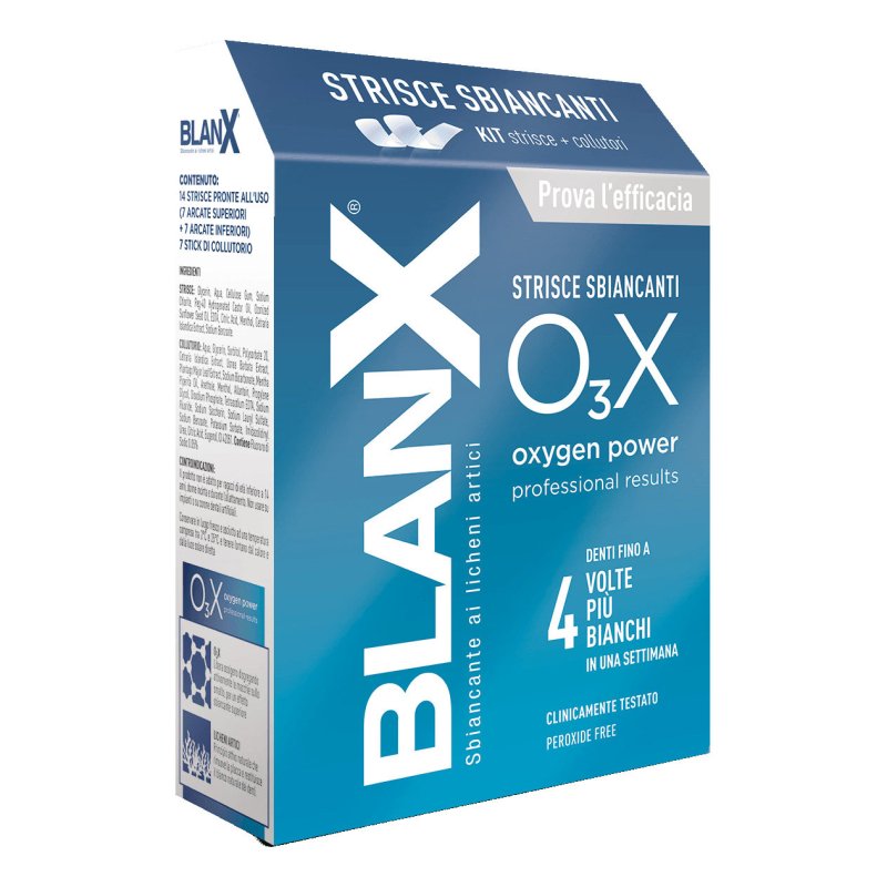 BlanX O3X Strisce Sbiancanti 14 Pezzi