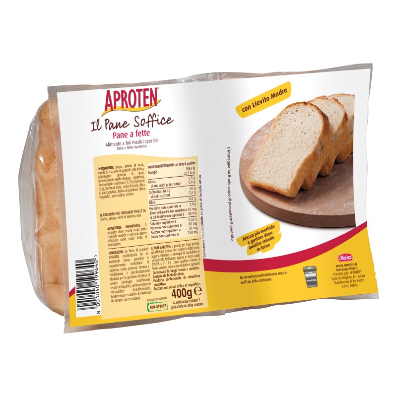 APROTEN Pane Bianco Fette*400g