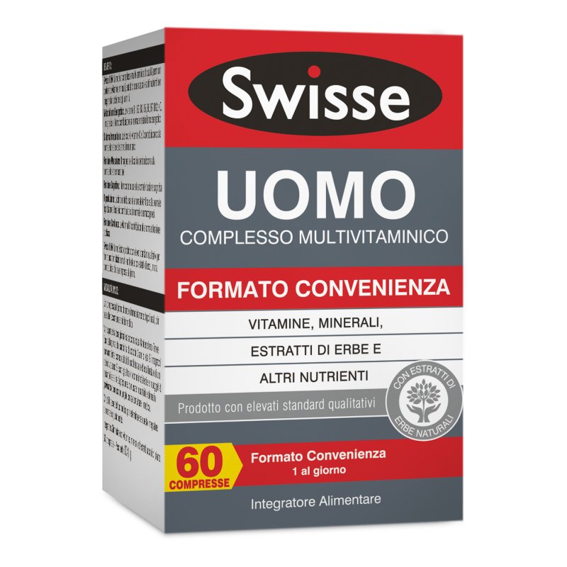 Swisse Multivitaminico Uomo 60 Compresse