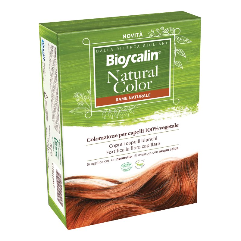 Bioscalin Natural Color Colorazione per Capelli Naturale Colore Rame Naturale