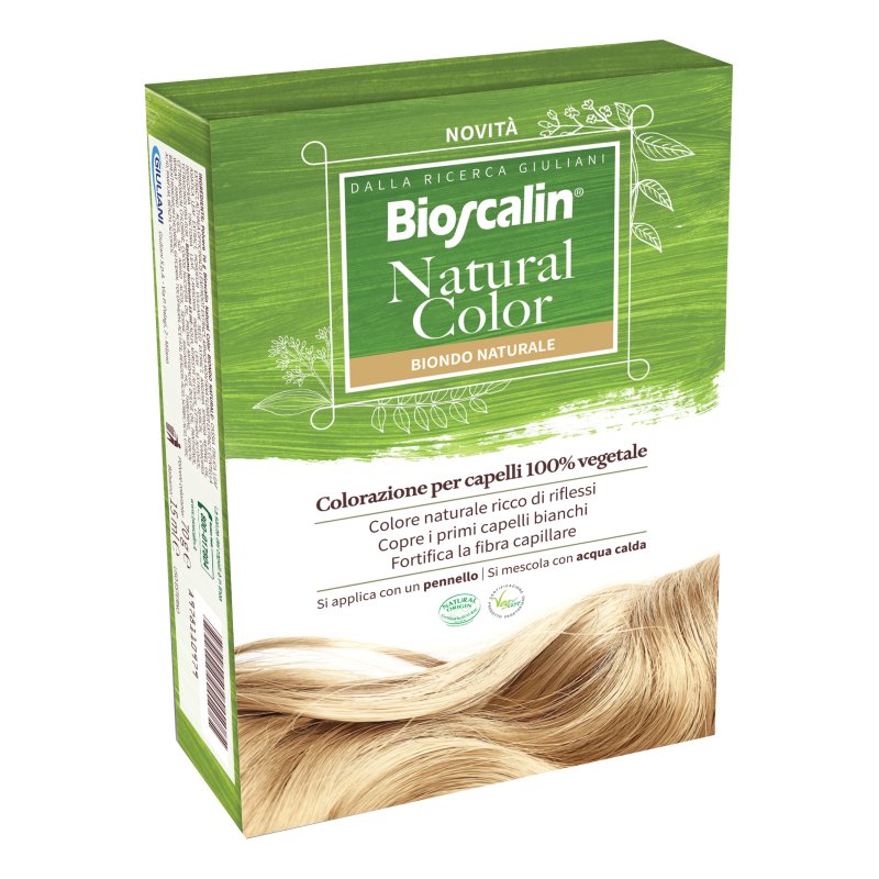 Bioscalin Natural Color Colorazione per Capelli Naturale Colore Biondo Naturale