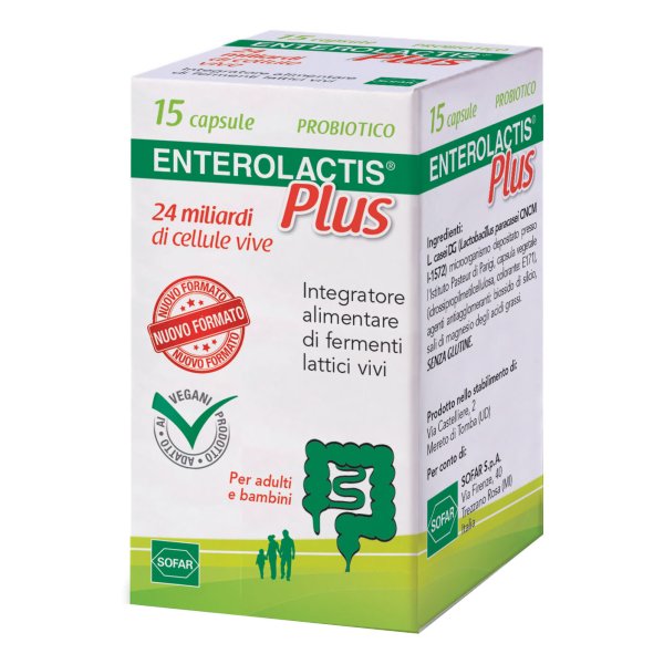 ENTEROLACTIS Plus - Integratore a base d...