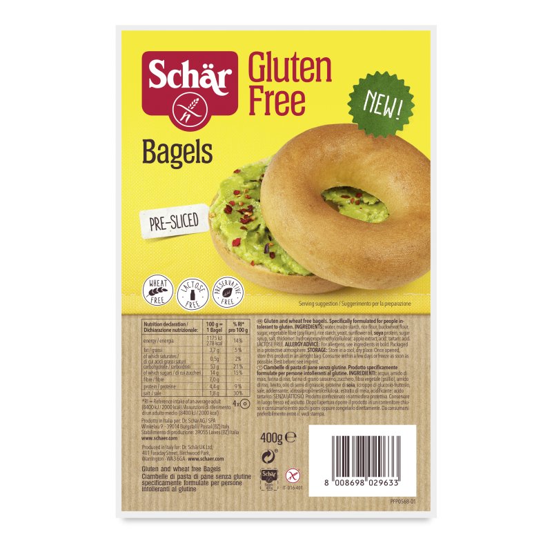 SCHAR Bagels 4x100g